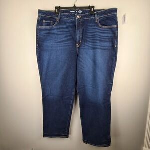 Old Navy Women's‎ Blue Cotton O.G. Loose High Rise Straight Jeans Size 26 Denim